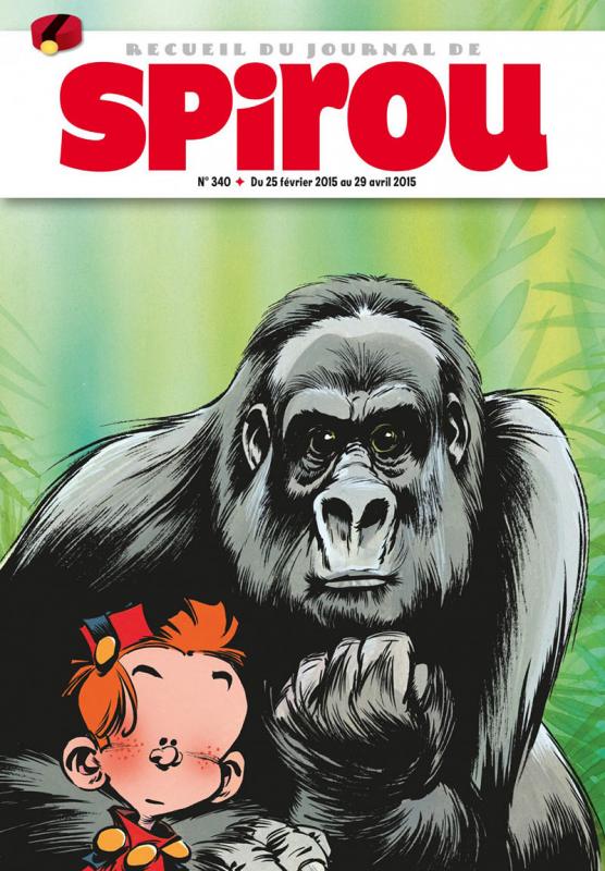 Recueil Spirou N° 340, du 25 février 2015 au 29 avril 2015