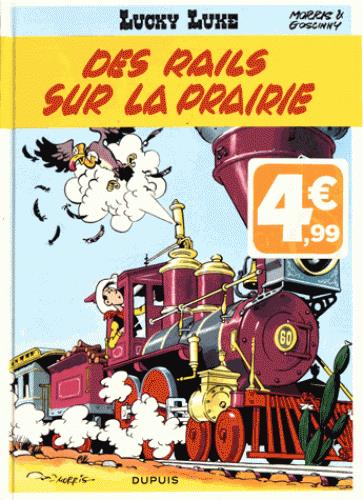 Lucky Luke Tome 9 : Des rails sur la prairie