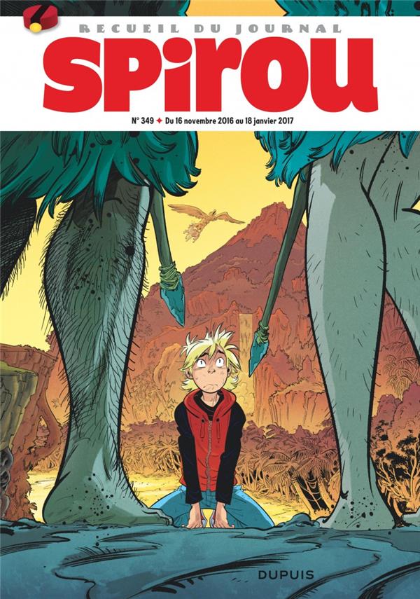 Recueil Spirou N° 349, du 16 novembre 2016 au 18 janvier 2017