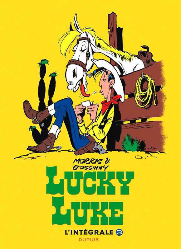 Lucky Luke L'intégrale Tome 3 : L'elixir du Docteur Doxey ; Lucky Luke et Phil Defer ; Des rails sur
