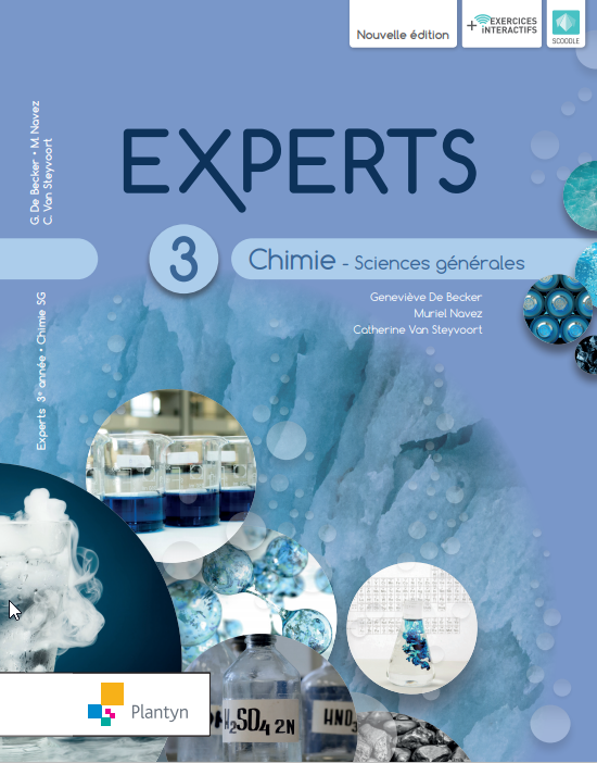 EXPERTS CHIMIE 3 - SCIENCES GENERALES - NOUVELLE VERSION ( SCOODLE) 2020