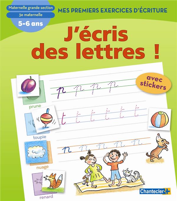 J'écris des lettres ! Maternelle Grande section