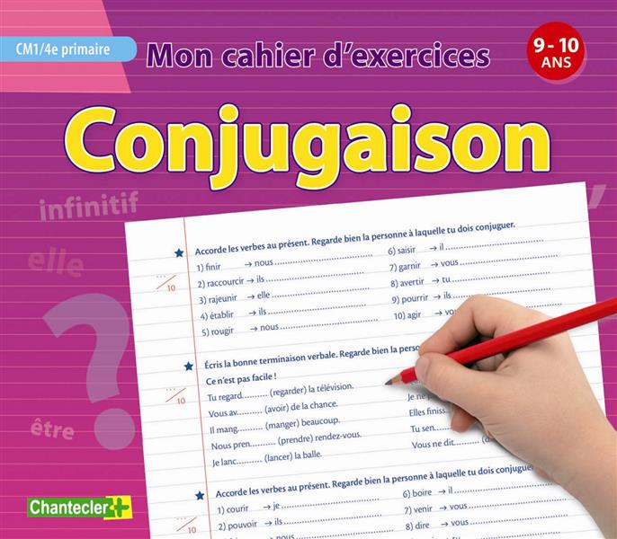 Conjugaison CM1/4e primaire