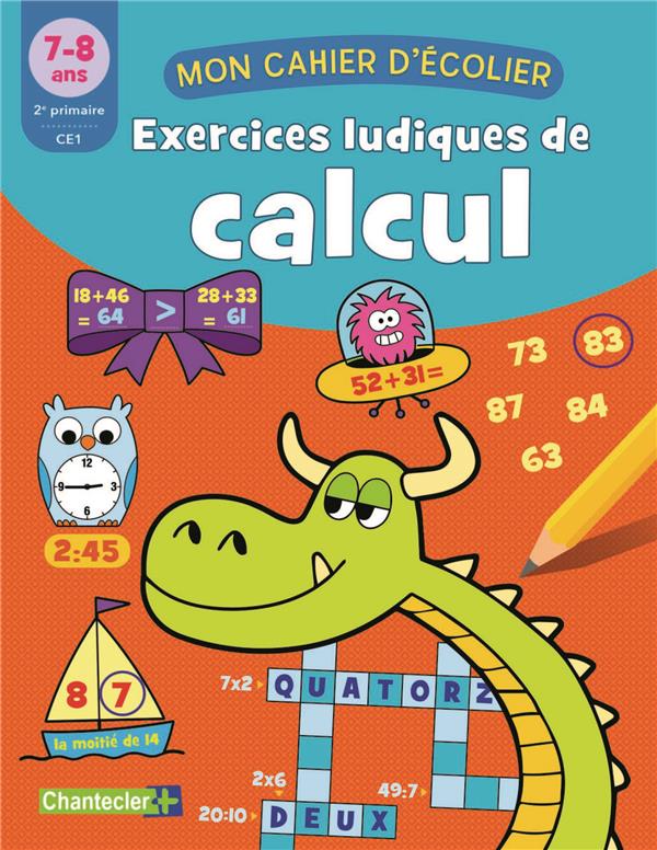 Exercices ludiques de calcul 7-8 ans