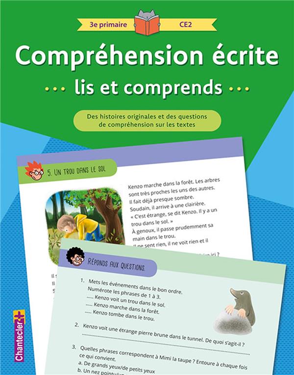 Compréhension écrite 3e primaire CE2