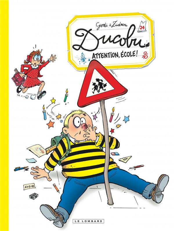 L'élève Ducobu Tome 24 : Attention, école !
