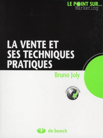 La vente et ses techniques pratiques