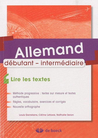 Allemand débutant-intermédiaire. Lire les textes