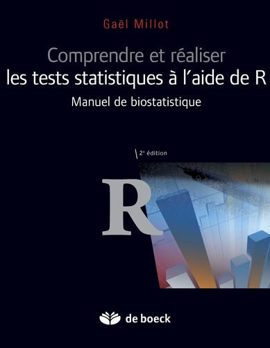 Comprendre et réaliser les tests statistiques à l'aide de R. Manuel de biostatistique, 2e édition