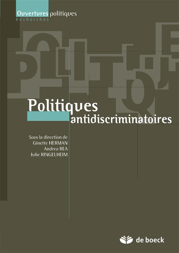 Politiques antidiscriminatoires. Edition 2014