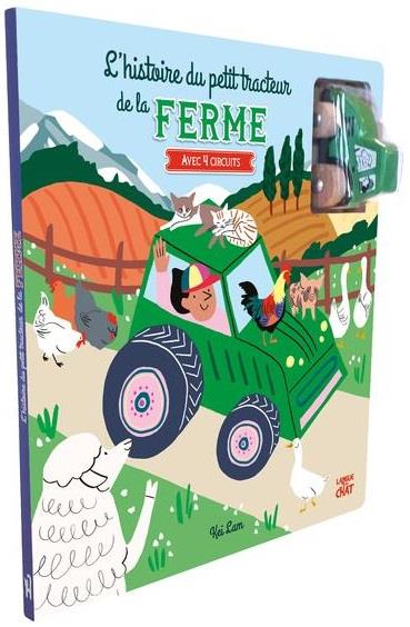 L'histoire du petit tracteur de la ferme. Avec 4 circuits