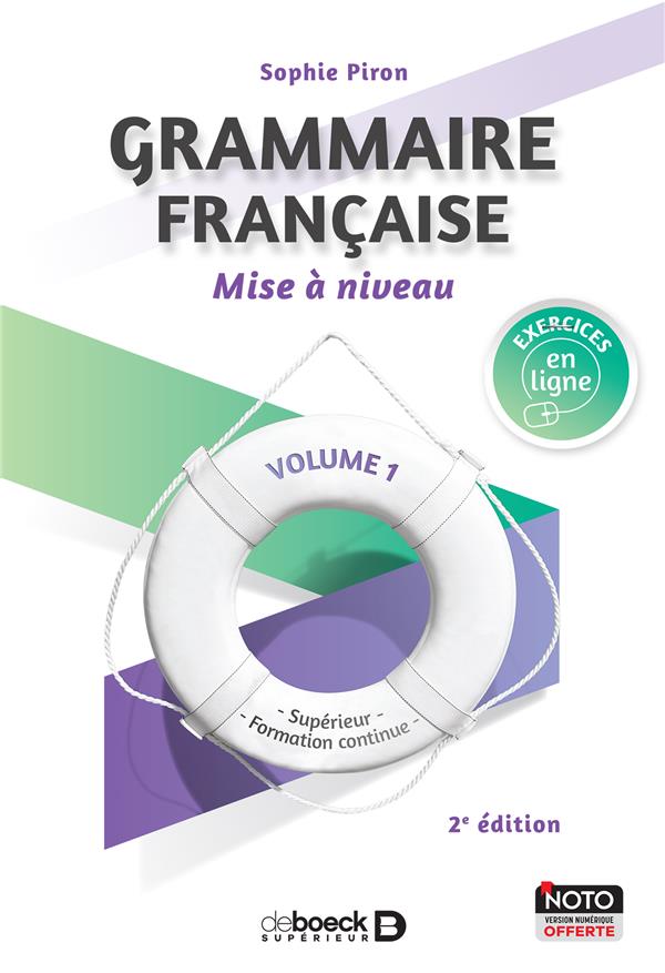 Grammaire, Mise à niveau. Tome 1. Supérieur et formation continue