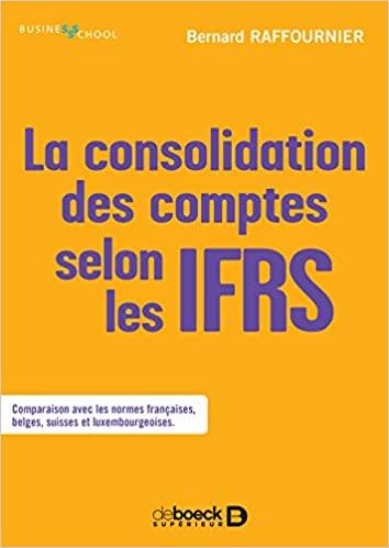 La consolidation des comptes selon les IFRS