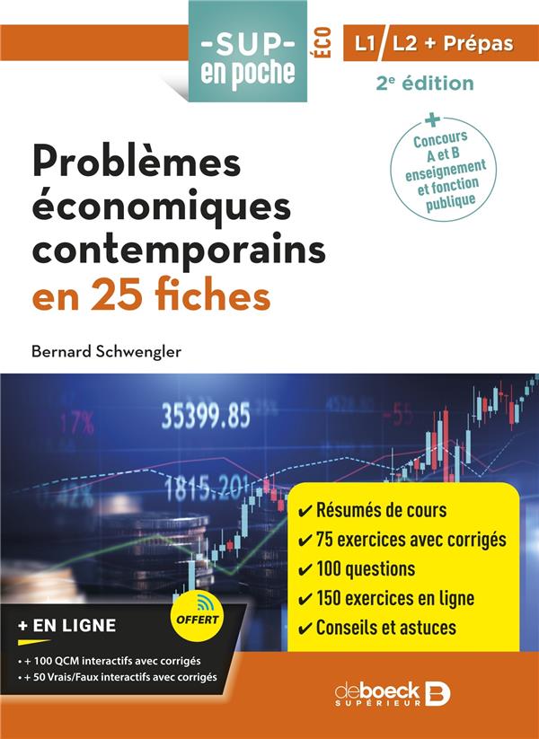 Problèmes économiques contemporains en 25 fiches. 2e édition