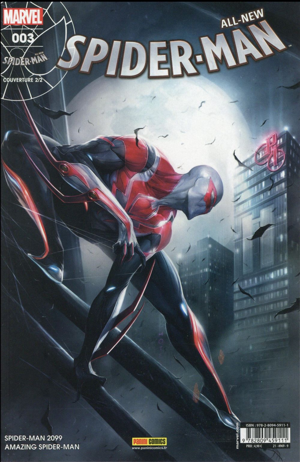 All-New Spider-Man/3/2e couverture / 2e couverture