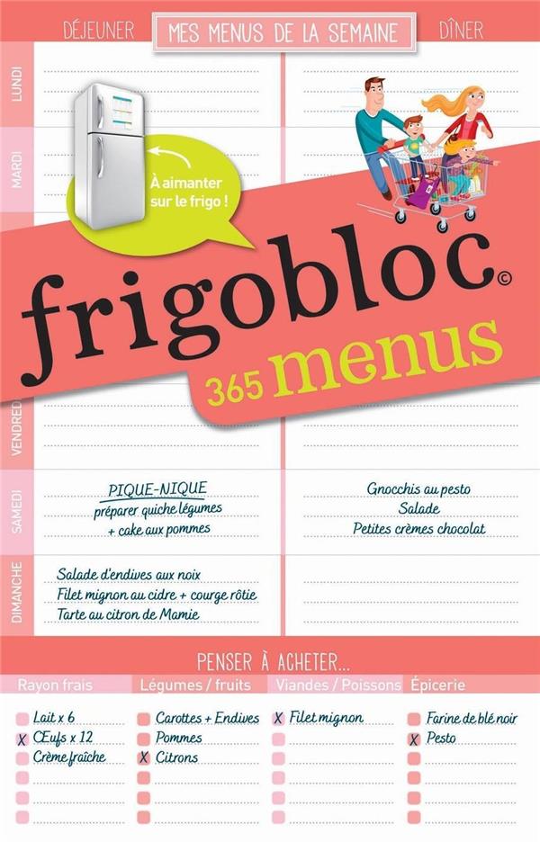 Frigobloc 365 menus