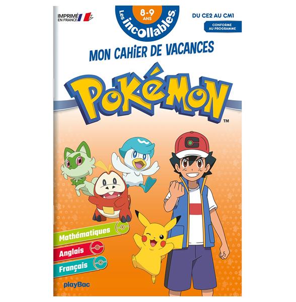 Mon cahier de vacances Pokemon. Du CE2 au CM1