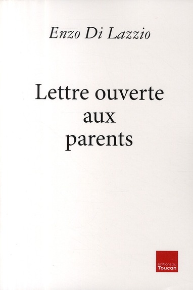 Lettre ouverte aux parents