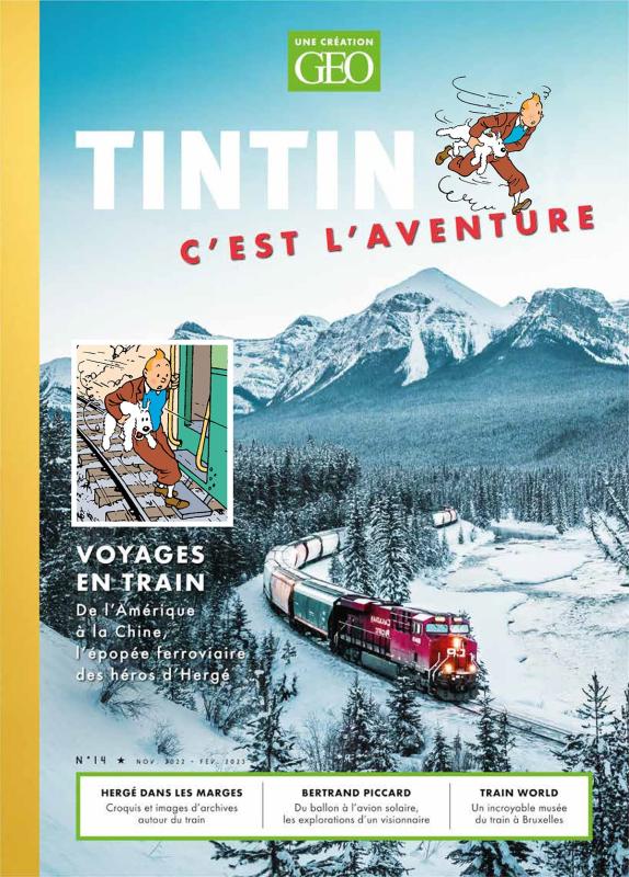 Tintin c'est l'aventure Tome 14 : Voyages en train