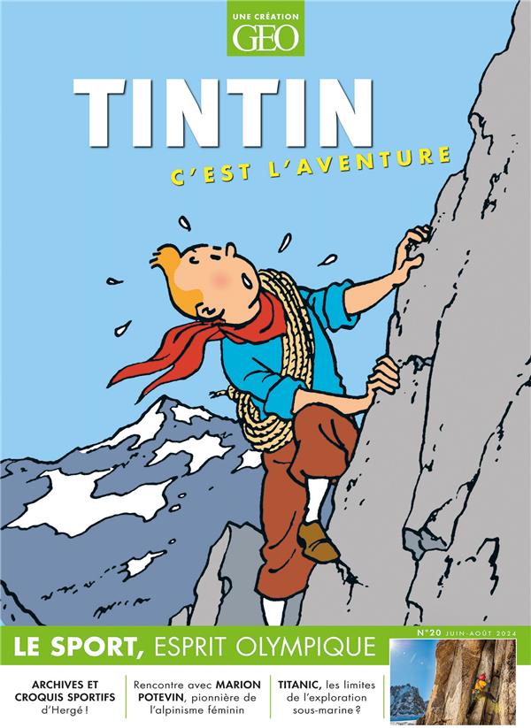 Tintin, c'est l'aventure Tome 20, juin-août 2024 : Le sport, esprit olympique