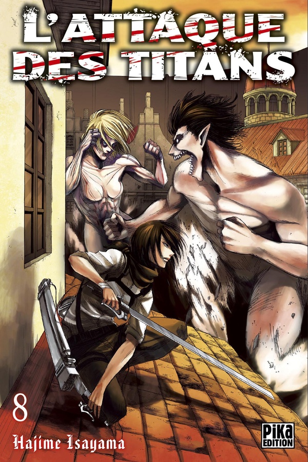 L'attaque des titans Tome 8