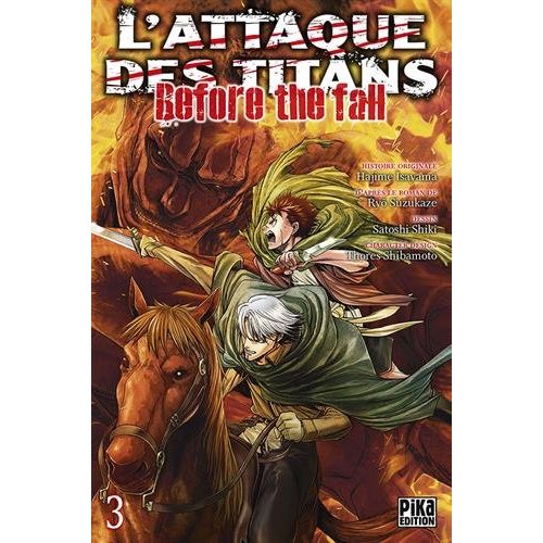 L'attaque des titans - Before the fall Tome 3