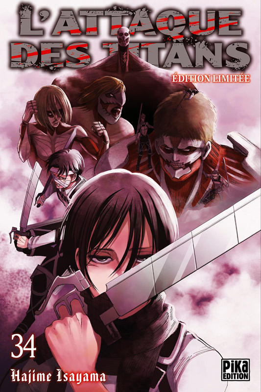 L'attaque des Titans Tome 34 - Edition limitée