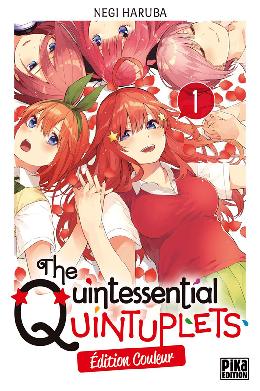 The Quintessential Quintuplets Tome 1 . Edition spéciale en couleurs
