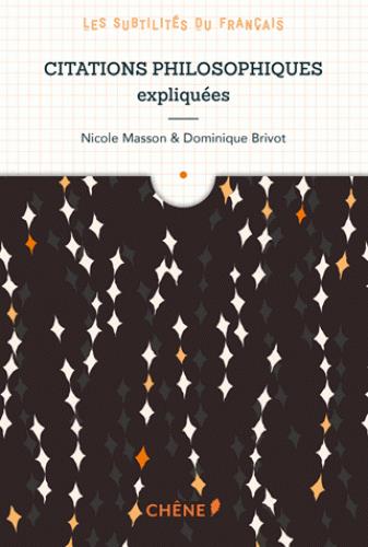 Citations philosophiques expliquées