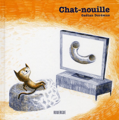 Chat-nouille