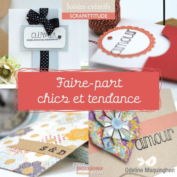 Faire-part chics et tendance