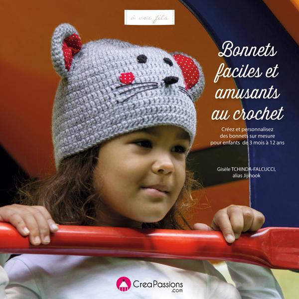 Bonnets faciles et amusants au crochet. Créez et personnalisez des bonnets sur mesure pour enfants d