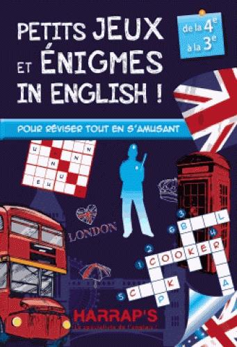 Petits jeux et enigmes in English ! De la 4e à la 3e