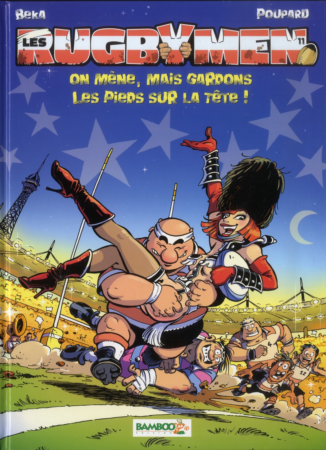 Les Rugbymen Tome 11 : On mène, mais gardons les pieds sur la tête !