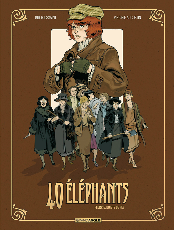40 éléphants Cycle 1 Tome 1 : Florrie, doigts de fée