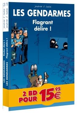 Les Gendarmes : Pack en 2 volumes : Tome 1, Flagrant délire ! %3B Tome 3, Radar-dare !