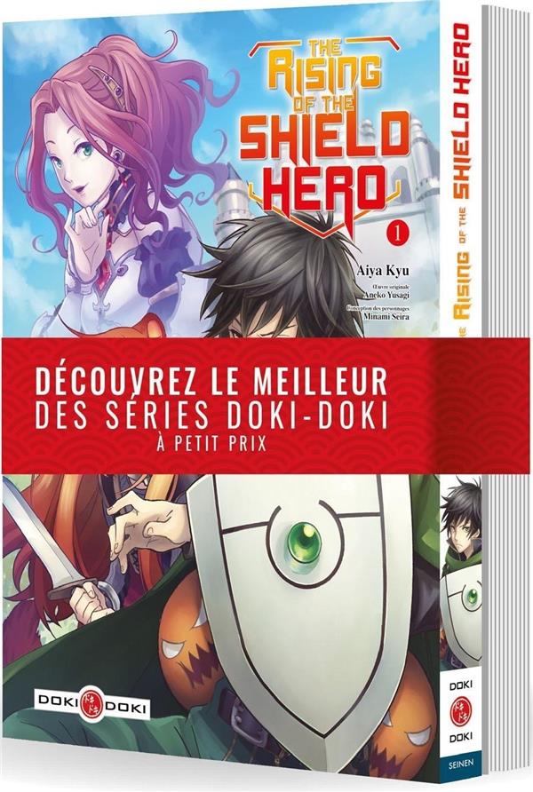 The Rising of the Shield Hero : Pack découverte en 2 volumes : Tomes 1 et 2. Edition limitée