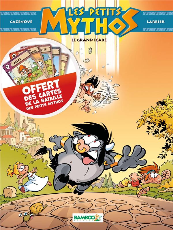Les petits mythos Tome 2 : Le grand Icare. Avec des cartes de la bataille des petits mythos