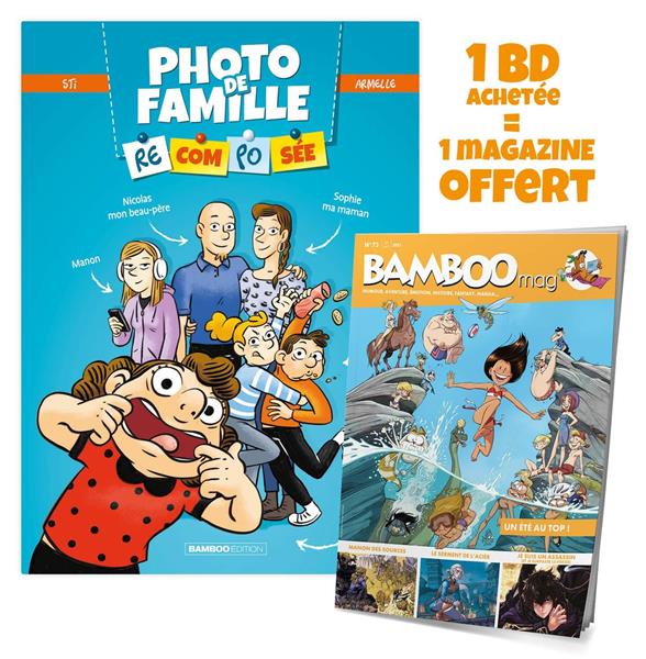 Photo de famille (recomposée) - Tome 01 Bamboo mag offert