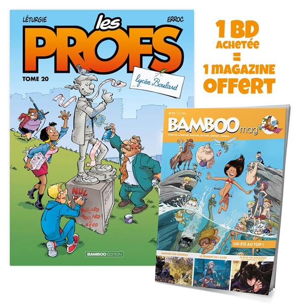 Les Profs - Tome 20 : Lycée Boulard Bamboo mag offert