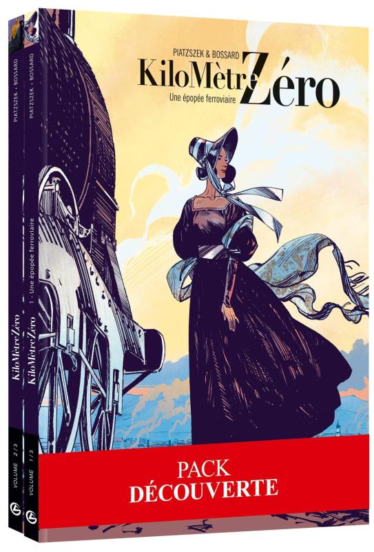 Kilomètre Zéro : Pack découverte en 2 volumes : Tome 1, Une épopée férroiaire ; Tome 2, Les Koechlin