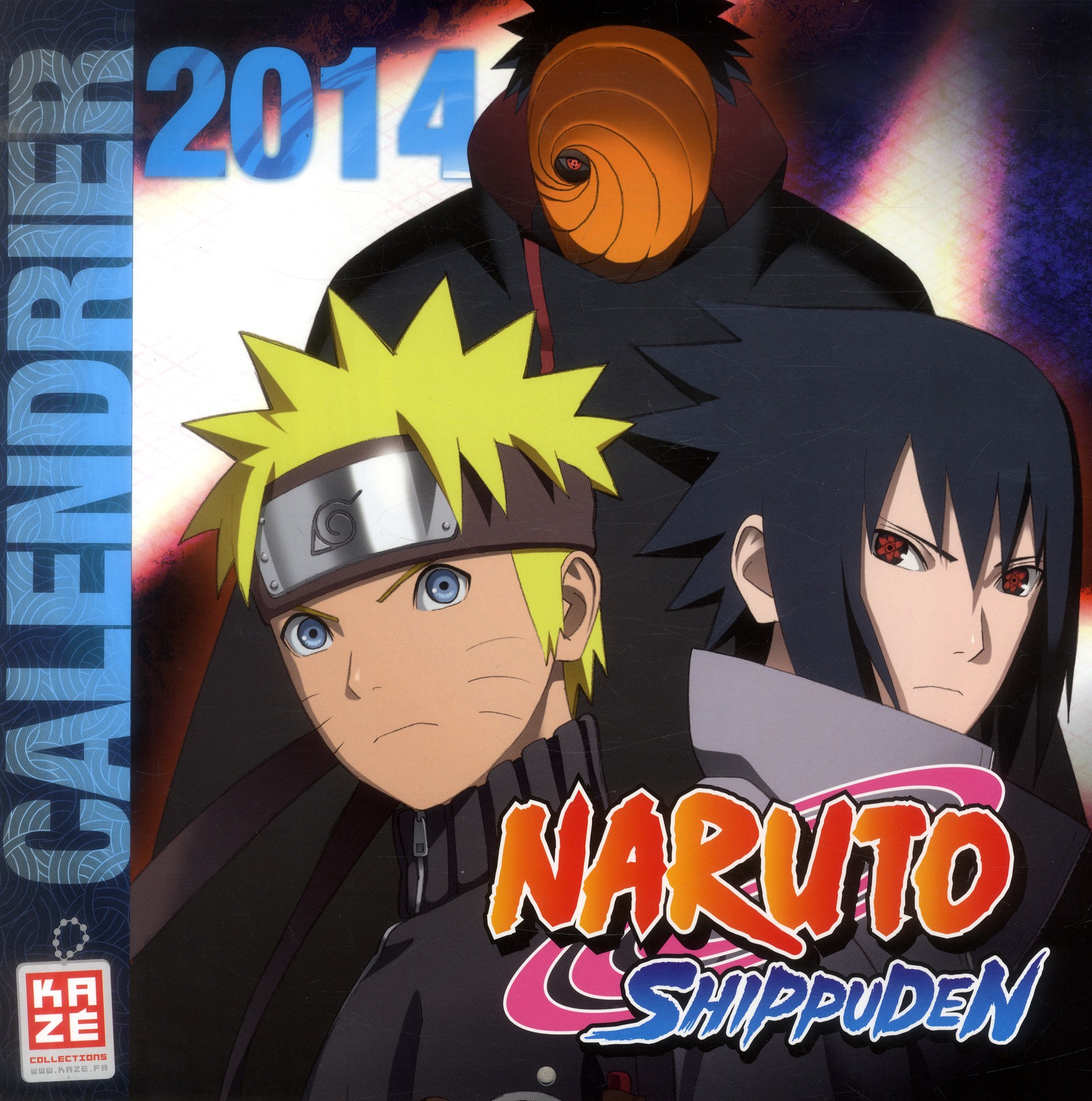 Calendrier 2014 Naruto Shippuden