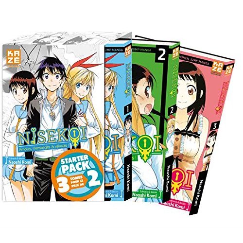 Nisekoi Tomes 1 à 3