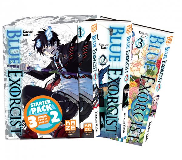 Blue Exorcist Tomes 1 à 3