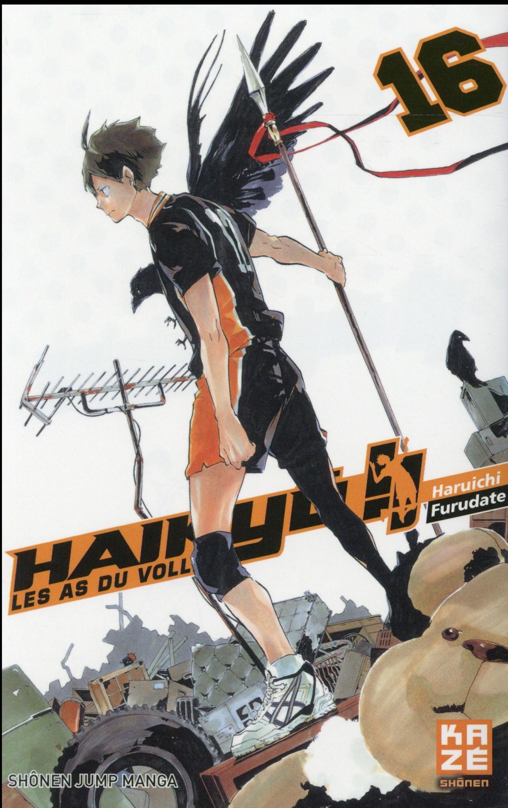 Haikyu !! Les As du volley Tome 16 : Gonflé à bloc