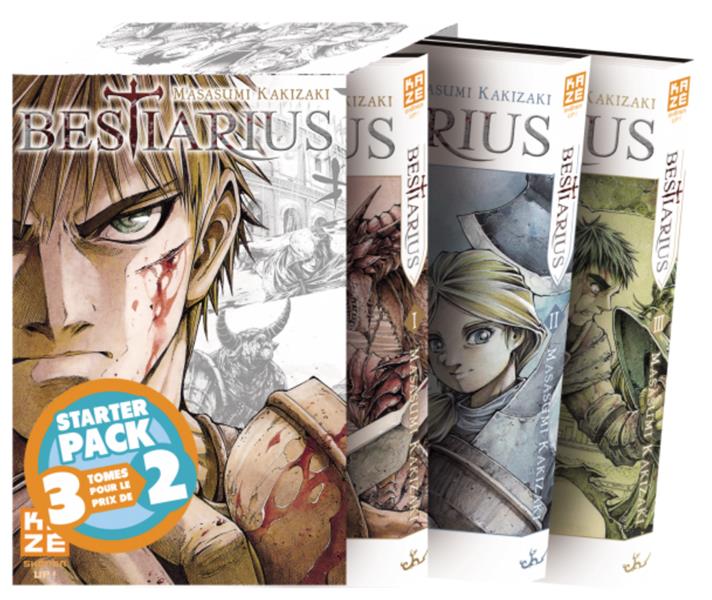 BESTIARIUS - STARTER PACK T01 A T03