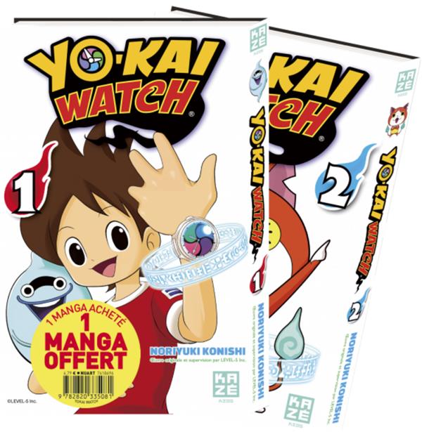 Yo-Kai Watch Tomes 1 et 2 : Pack en 2 volumes