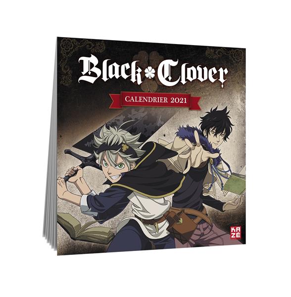 Calendrier 2021 Black Clover