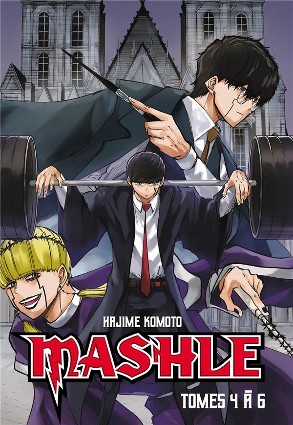 Mashle Tomes 4 à 6 : Coffret en 3 volumes : Tome 4, Mash Burnedead et la loi du plus fort ; Tome 5,
