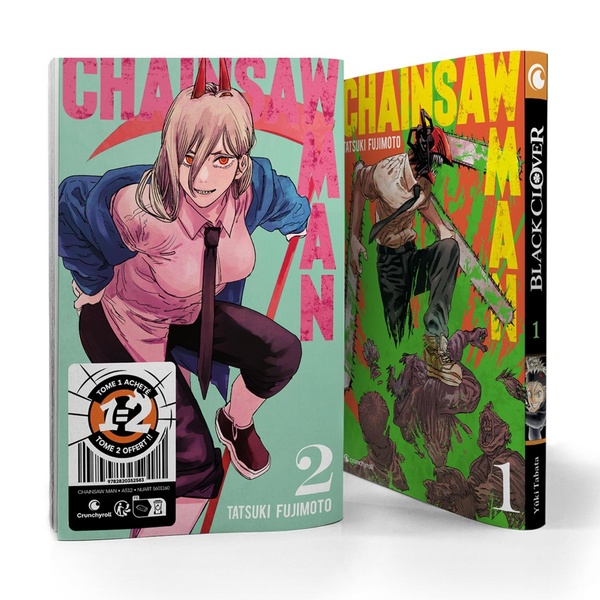 Chainsaw Man - Pack 2 tomes pour le prix de 1 : Tomes 1 et 2